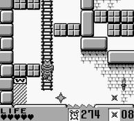 une photo d'Ã©cran de Garfield Labyrinth sur Nintendo Game Boy